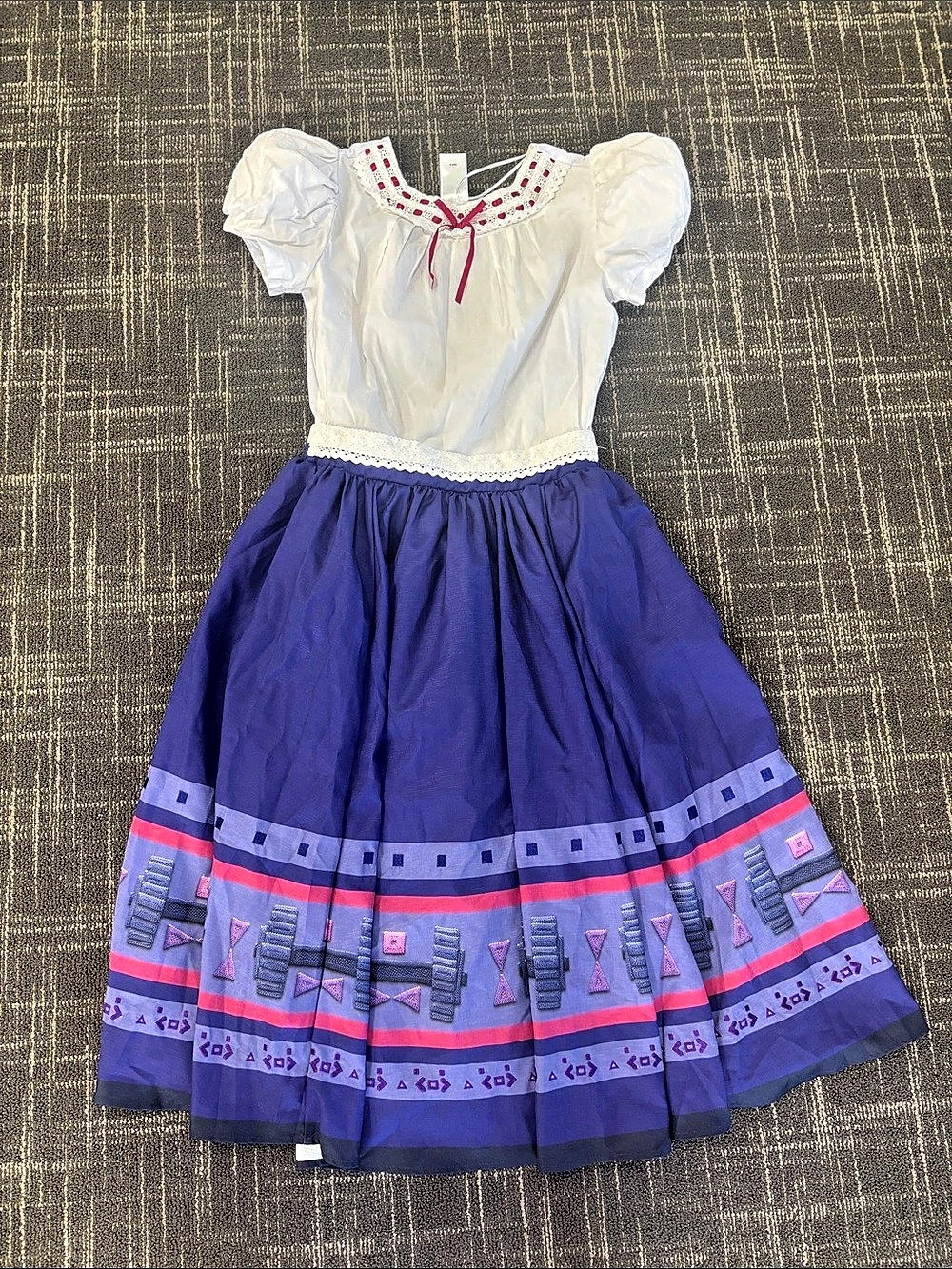 Disney Encanto Louisa Costume Dress women’s XS Purple & White